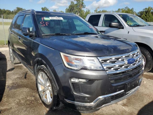 FORD EXPLORER L 2018 with VIN 1FM5K7F84JGB52499 - Photo from auction