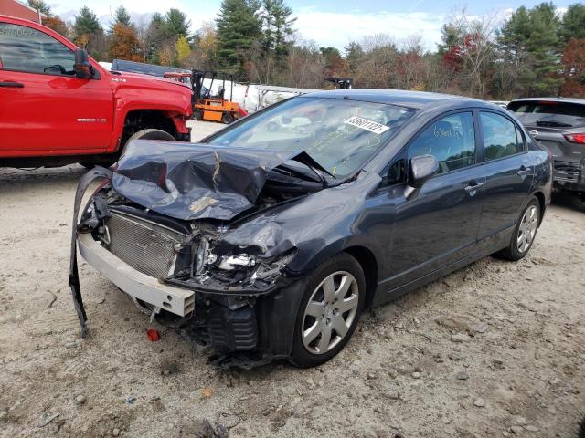 Photo 2 from auction – 2011 HONDA CIVIC LX with VIN 19XFA1F57BE041056