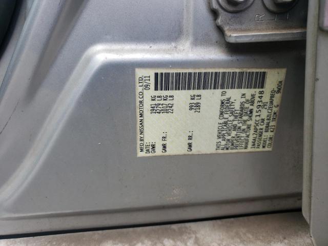 Photo 10 from auction – 2012 NISSAN ALTIMA BAS with VIN 1N4AL2AP5CC159348