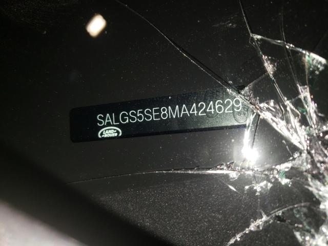 Photo 10 from auction – 2021 LAND ROVER RANGE ROVE with VIN SALGS5SE8MA424629
