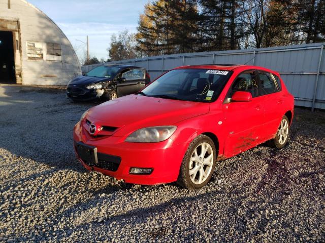 Photo 2 from auction – 2008 MAZDA 3 HATCHBAC with VIN JM1BK344481775327