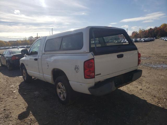 Photo 3 from auction – 2008 DODGE RAM 1500 S with VIN 1D7HA16K98J210025