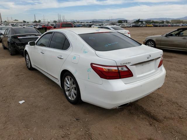 Photo 3 from auction – 2010 LEXUS LS 460 with VIN JTHBL5EF0A5095317