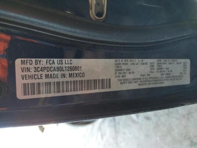 Photo 10 from auction – 2020 DODGE JOURNEY SE with VIN 3C4PDCAB0LT260801