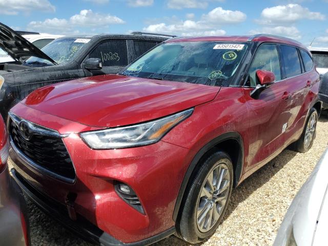 Photo 2 from auction – 2021 TOYOTA HIGHLANDER with VIN 5TDYZRAHXMS063885