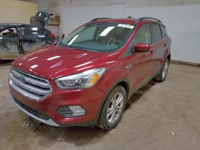 Photo 2 from auction – 2017 FORD ESCAPE SE with VIN 1FMCU0GD1HUD52417