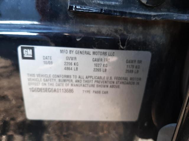 Photo 10 from auction – 2010 CADILLAC CTS LUXURY with VIN 1G6DE5EG6A0113686