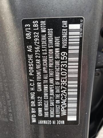 Photo 10 from auction – 2014 PORSCHE PANAMERA T with VIN WP0AC2A73EL073159