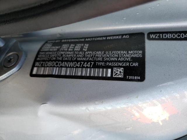Photo 10 from auction – 2022 TOYOTA SUPRA BASE with VIN WZ1DB0C04NW047447