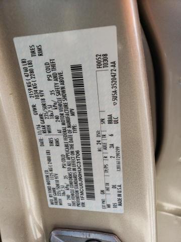 Foto 10 de la subasta – 2017 FORD ESCAPE TIT con VIN 1FMCU0J90HUC31706