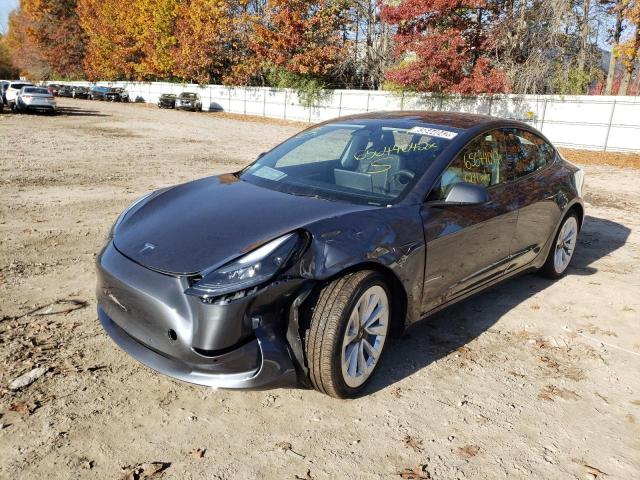 Photo 2 from auction – 2022 TESLA MODEL 3 with VIN 5YJ3E1EB5NF286726
