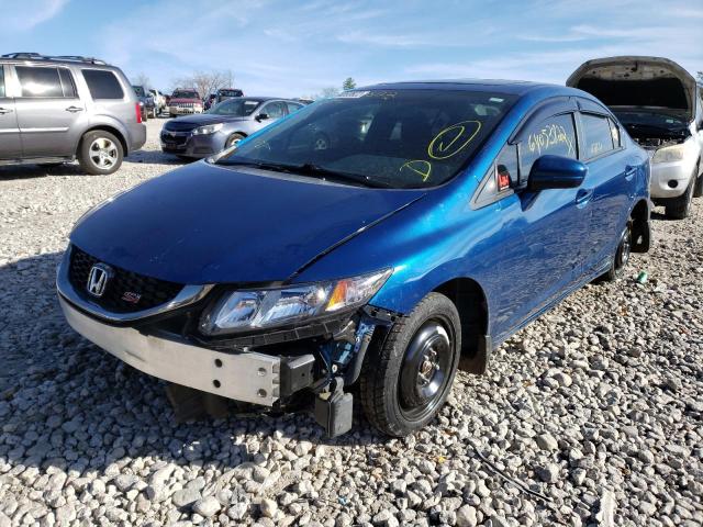 Photo 2 from auction – 2015 HONDA CIVIC SI with VIN 2HGFB6E56FH710277