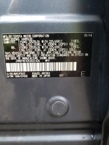 Photo 10 from auction – 2014 TOYOTA RAV4 LE with VIN JTMZFREV2ED031426