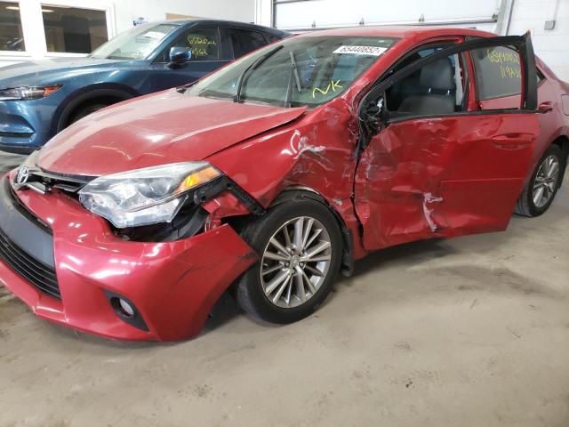 Photo 9 from auction – 2014 TOYOTA COROLLA L with VIN 5YFBURHE7EP033401