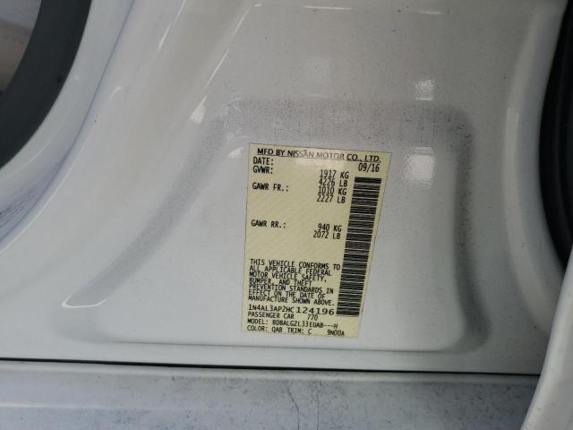 Photo 10 from auction – 2017 NISSAN ALTIMA 2.5 with VIN 1N4AL3AP2HC124196