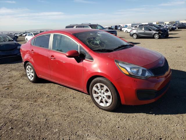 KIA RIO LX 2013 with VIN KNADM4A39D6147634 - Photo from auction