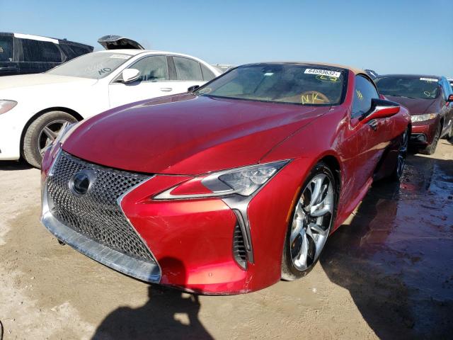 Photo 2 from auction – 2022 LEXUS LC 500 with VIN JTHMPAAY5NA105463