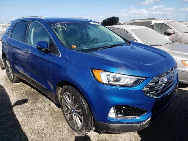 FORD EDGE TITAN 2020 with VIN 2FMPK3K93LBA83167 - Photo from auction
