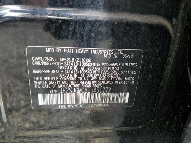 Photo 10 from auction – 2014 SUBARU FORESTER 2 with VIN JF2SJGMC8EH451772