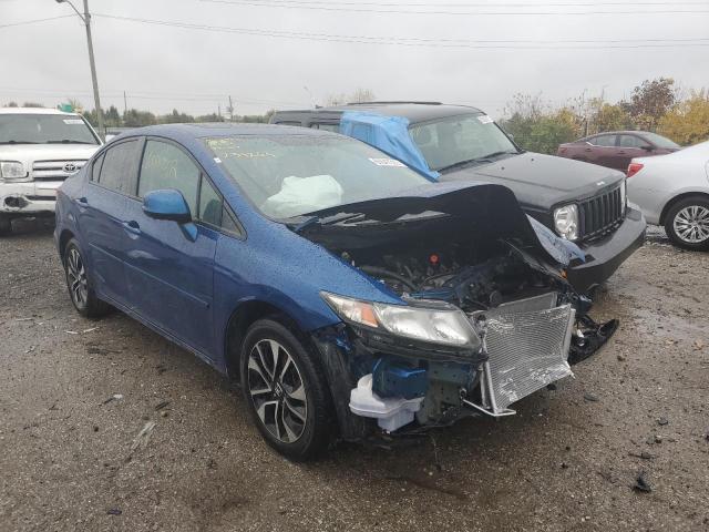 HONDA CIVIC EXL 2013 with VIN 19XFB2F95DE239269 - Photo from auction
