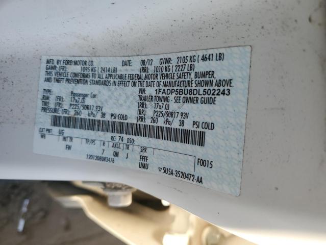 Photo 10 from auction – 2013 FORD C-MAX SEL with VIN 1FADP5BU8DL502243