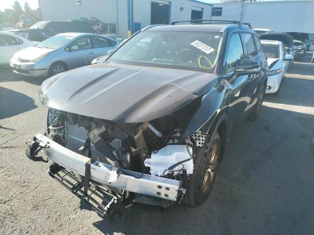 Photo 2 from auction – 2022 TOYOTA HIGHLANDER with VIN 5TDABRCH9NS539144