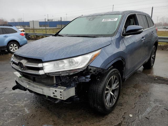 Photo 2 from auction – 2018 TOYOTA HIGHLANDER with VIN 5TDZARFH8JS036412