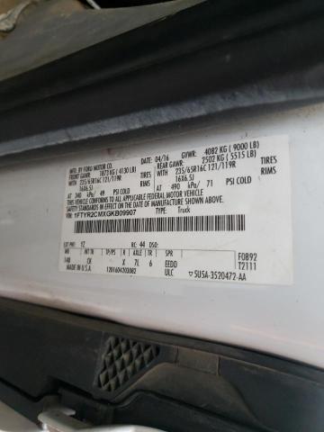 Photo 10 from auction – 2016 FORD TRANSIT T- with VIN 1FTYR2CMXGKB09907