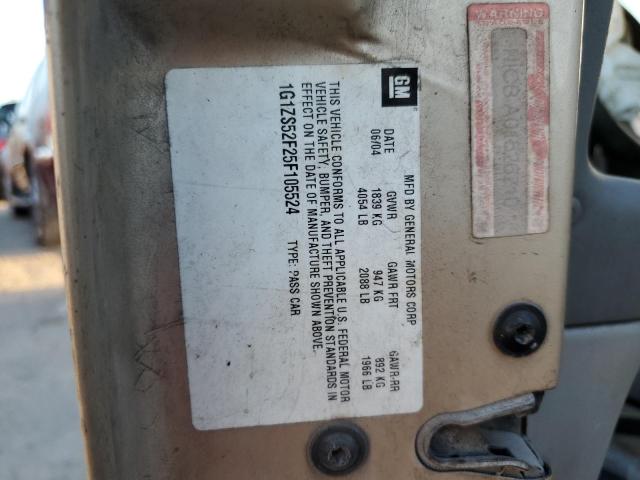 Photo 10 from auction – 2005 CHEVROLET MALIBU with VIN 1G1ZS52F25F105524