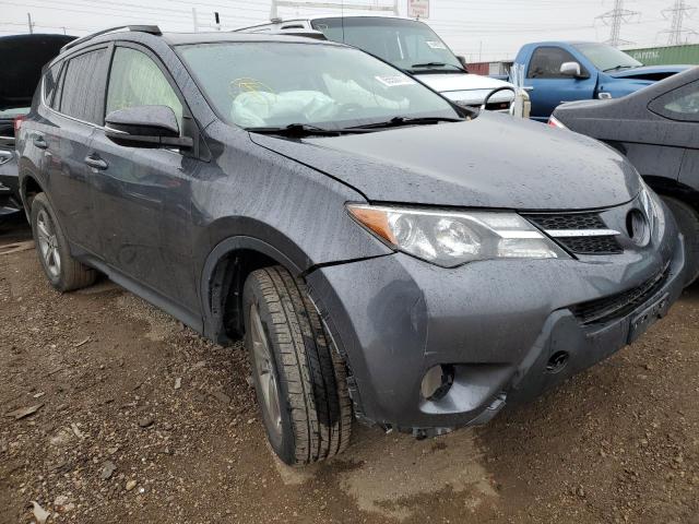 TOYOTA RAV4 XLE 2015 with VIN JTMRFREV5FD158379 - Photo from auction