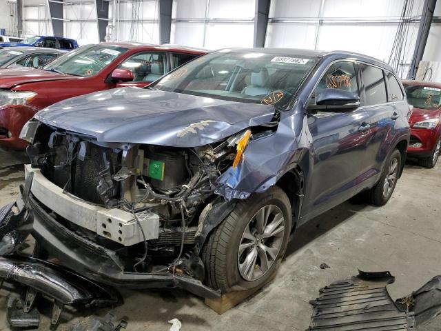 Photo 2 from auction – 2015 TOYOTA HIGHLANDER with VIN 5TDJKRFH4FS175521
