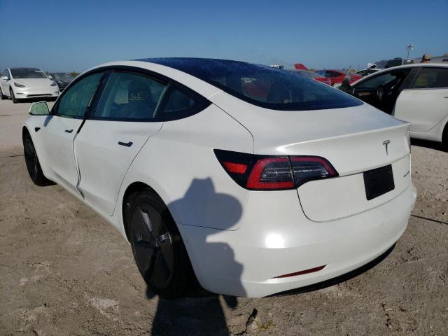 Photo 3 from auction – 2021 TESLA MODEL 3 with VIN 5YJ3E1EB6MF859129