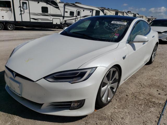 Photo 2 from auction – 2020 TESLA MODEL S with VIN 5YJSA1E27LF413156