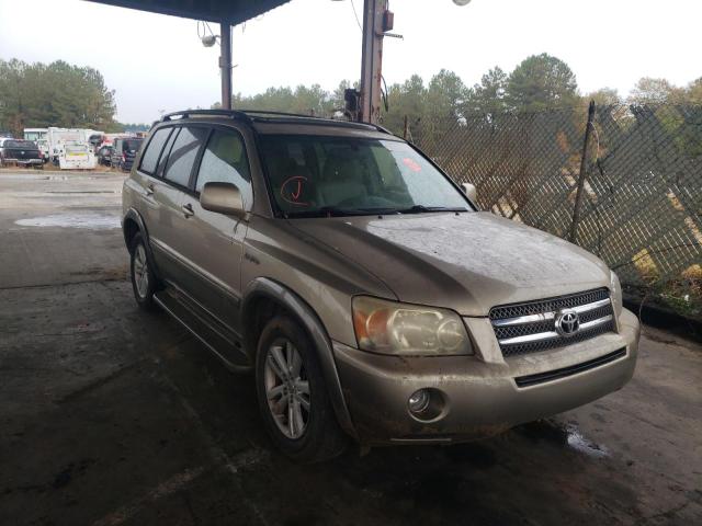 TOYOTA HIGHLANDER 2006 with VIN JTEDW21A860001162 - Photo from auction