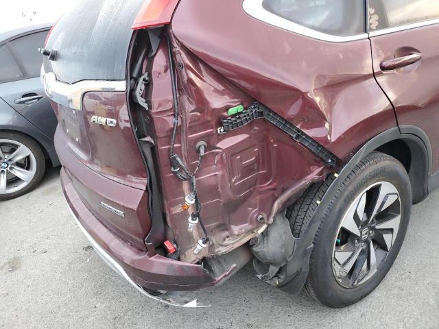 Photo 9 from auction – 2016 HONDA CR-V TOURI with VIN 5J6RM4H99GL015296