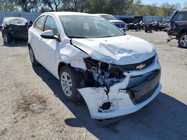 CHEVROLET SONIC LS 2017 with VIN 1G1JB5SHXH4153898 - Photo from auction