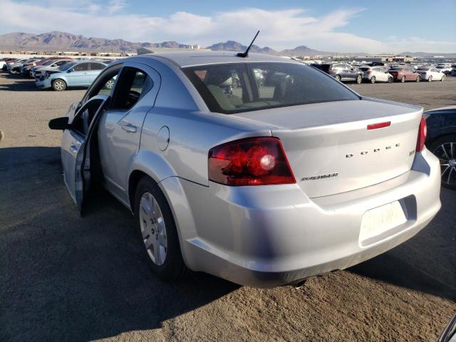 Photo 3 from auction – 2012 DODGE AVENGER SE with VIN 1C3CDZAGXCN269748