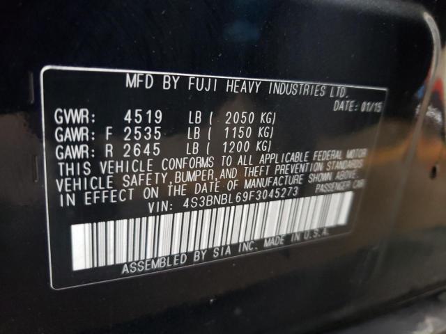 Photo 10 from auction – 2015 SUBARU LEGACY 2.5 with VIN 4S3BNBL69F3045273
