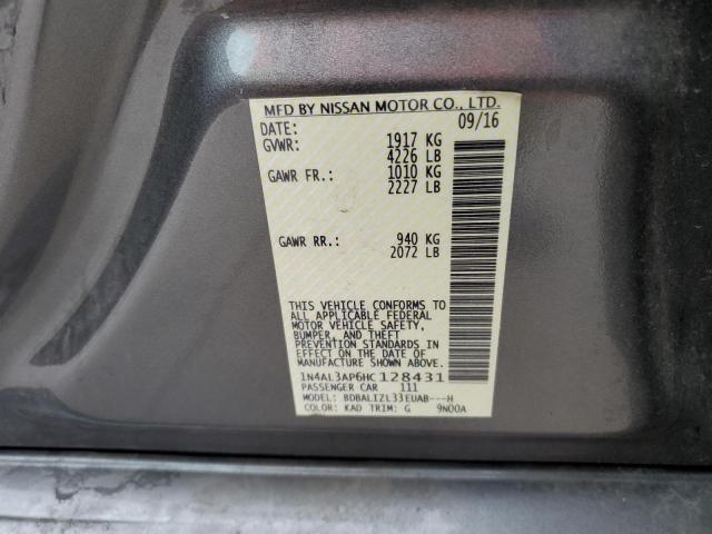 Photo 10 from auction – 2017 NISSAN ALTIMA 2.5 with VIN 1N4AL3AP6HC128431