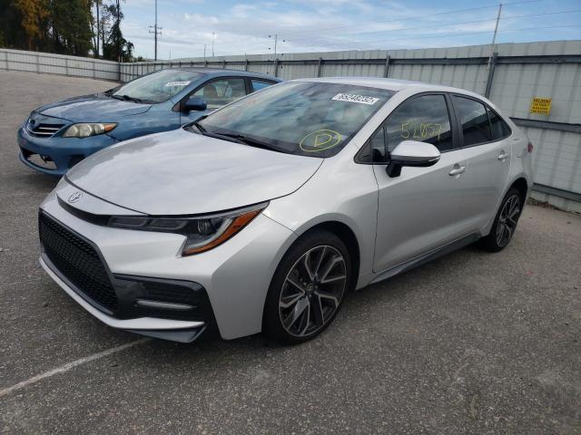Photo 2 from auction – 2020 TOYOTA COROLLA SE with VIN 5YFS4RCE2LP037005