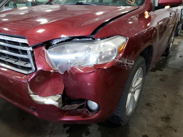Photo 9 from auction – 2009 TOYOTA HIGHLANDER with VIN JTEES42A392150808