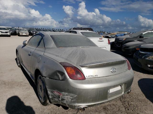 Photo 3 from auction – 2002 LEXUS SC 430 with VIN JTHFN48YX20029715