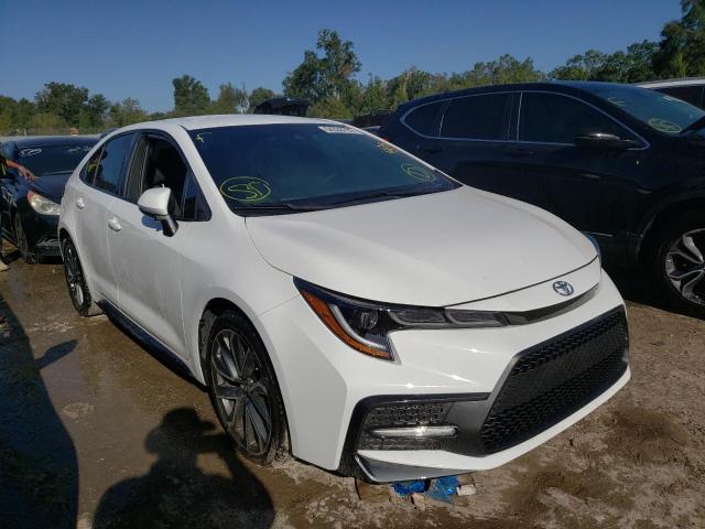 TOYOTA COROLLA SE 2021 with VIN 5YFS4MCE6MP071887 - Photo from auction