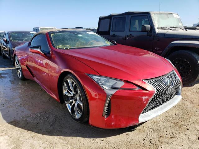 LEXUS LC 500 2022 with VIN JTHMPAAY5NA105463 - Photo from auction