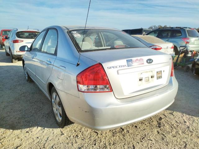 Photo 3 from auction – 2009 KIA SPECTRA EX with VIN KNAFE222295647650