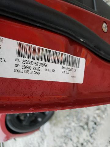 Photo 10 from auction – 2010 DODGE CHARGER RA with VIN 2B3CK9CV9AH318068