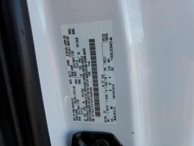 Photo 10 from auction – 2015 FORD F150 SUPER with VIN 1FTEX1CF3FFA90029