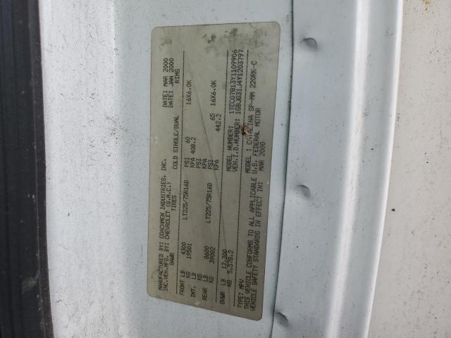 Photo 10 from auction – 2000 COACH CATALINA with VIN 1GBJG31J4Y1203797