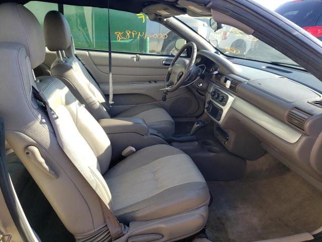 Photo 5 from auction – 2005 CHRYSLER SEBRING TO with VIN 1C3EL55R95N594913