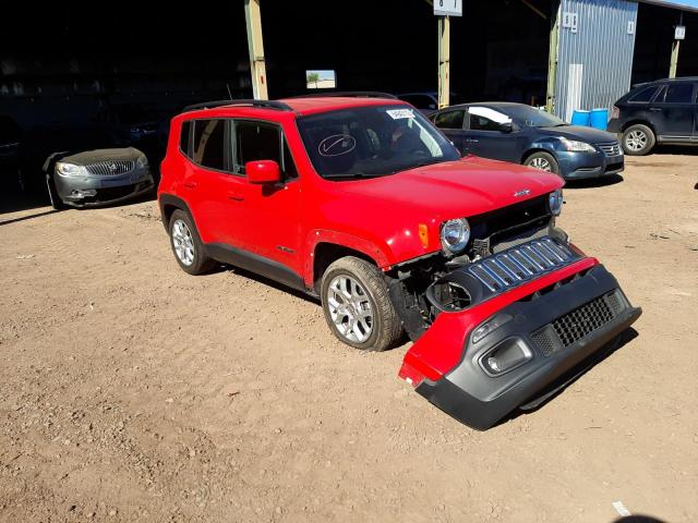 JEEP RENEGADE L 2018 with VIN ZACCJABB0JPH33353 - Photo from auction